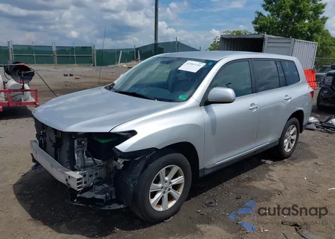 2012 Toyota Highlander Base V6 из США, поврежденный, VIN 5TDBK3EHXCS129321